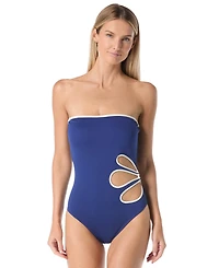 Kate Spade Women's Cut Out One-Piece Swimsuit