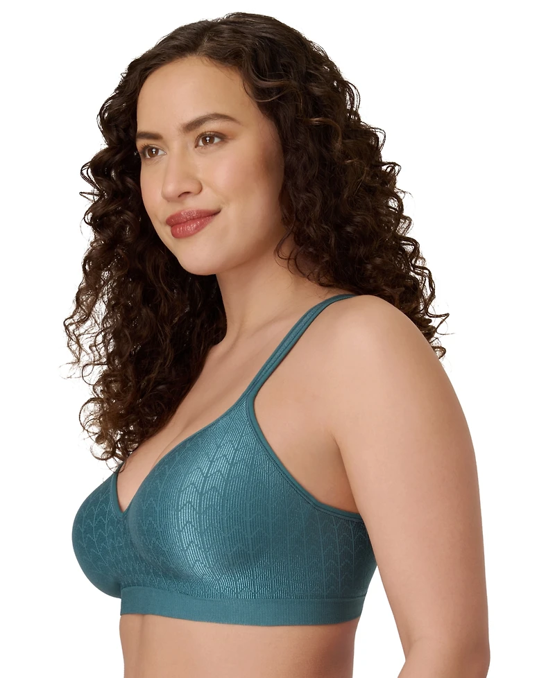Bali Women's Comfort Revolution Shaping Wireless Smoothing Bra 3463