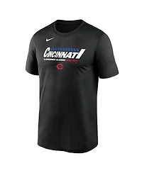 Nike Men's Black Cincinnati Reds 2025 Mlb Speedway Classic Legend Performance T-Shirt