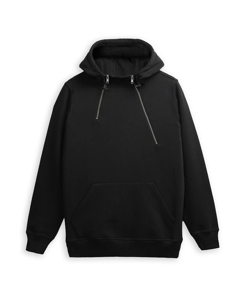 Members Only Men's Taylor Double Zipper Pullover Hoodie