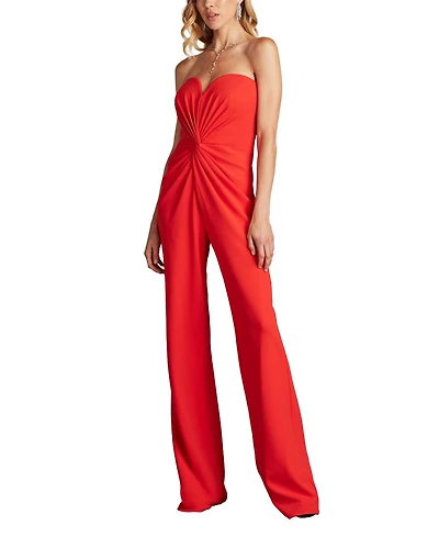 Tadashi Shoji Lucas Twist-Front Jumpsuit