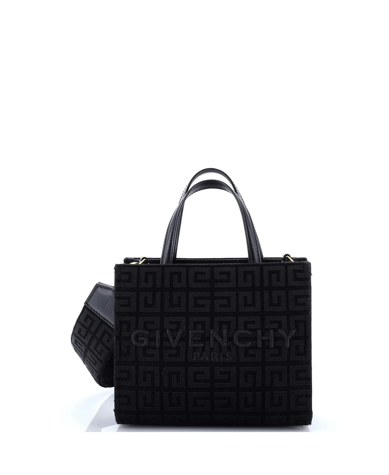 Pre-Owned Givenchy Mini G-Tote 4G Jacquard