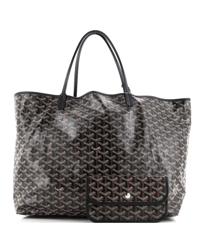 Pre-Owned Goyard Xxl Saint Louis Tote Coated Canvas