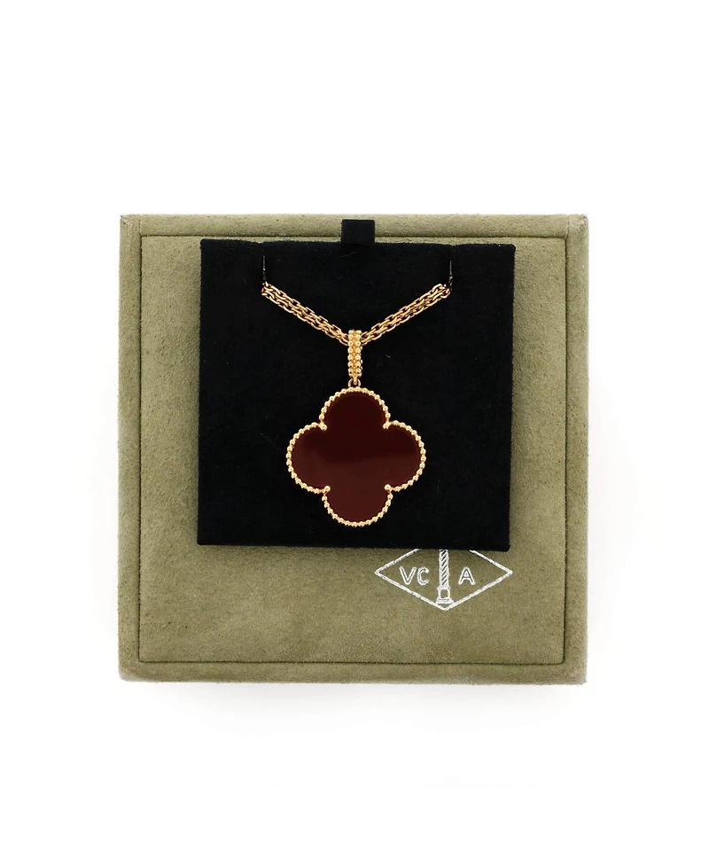 Pre-Owned Van Cleef & Arpels Magic Alhambra Pendant Long Necklace