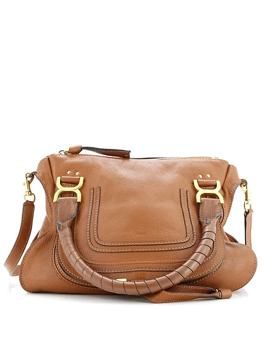 Pre-Owned Chloe Medium Marcie Satchel Leather