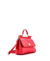 Pre-Owned Dolce & Gabbana Medium Miss Sicily Bag Leather
