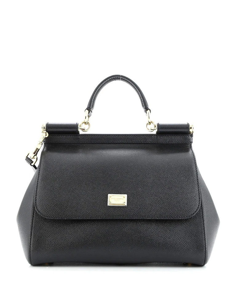 Pre-Owned Dolce & Gabbana Miss Sicily Bag Leather