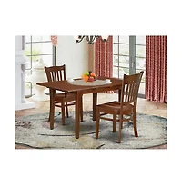 East West Furniture Dining Room Set Mahogany