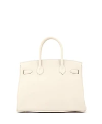 Pre-Owned Hermes Birkin 30 Handbag Light Togo with Gold Hardware
