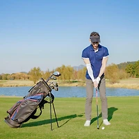 11-Piece Complete Golf Club Package Set - Blue