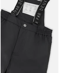 Deux par Boy Two-Piece Discover Snowsuit Black - Toddler|Child