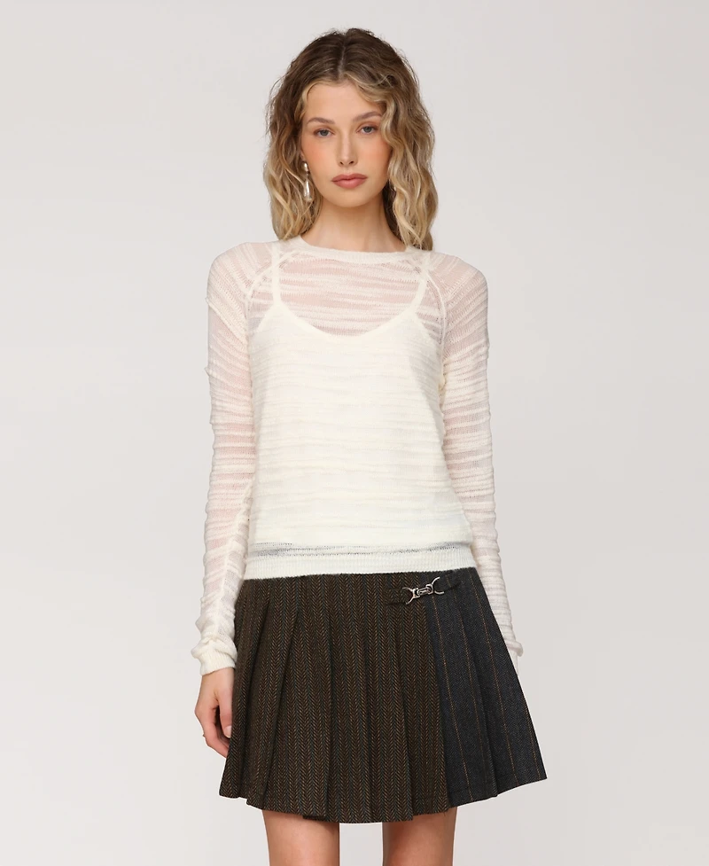 Avec Les Filles Women's Crewneck Sweater