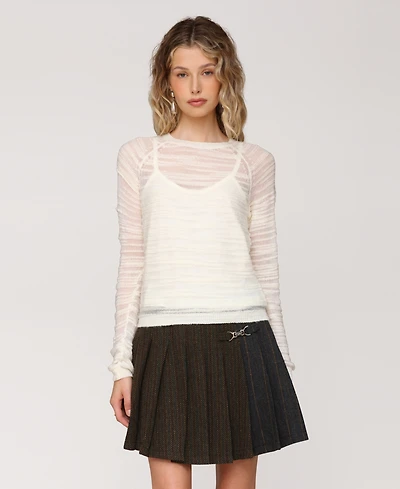 Avec Les Filles Women's Crewneck Sweater