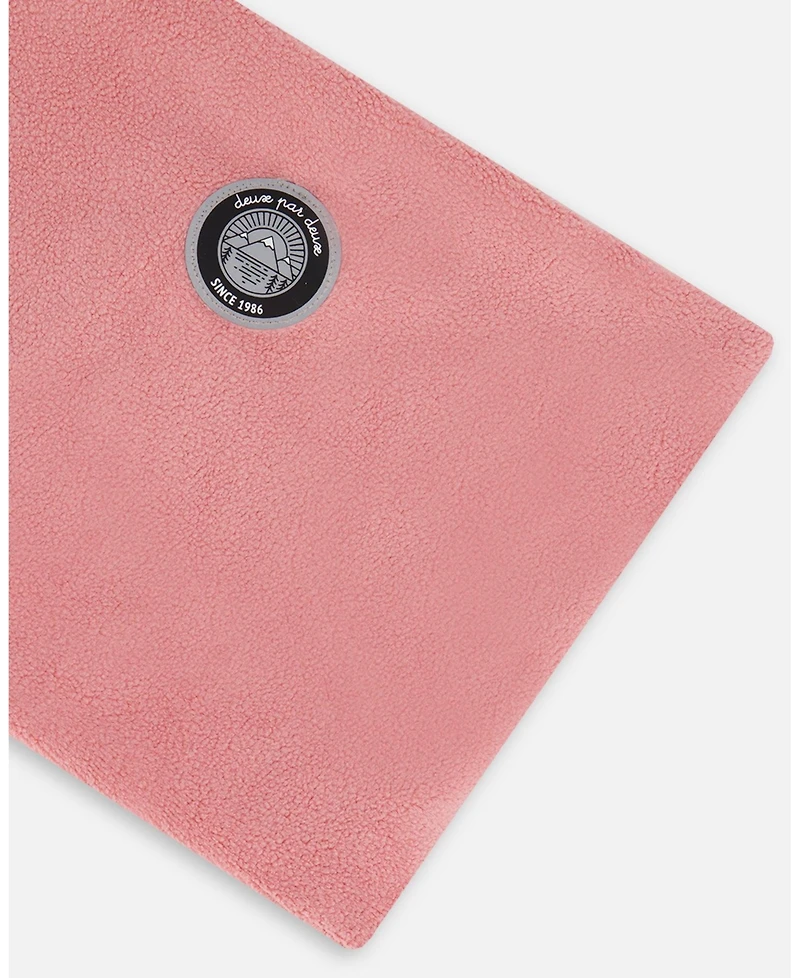 Deux par Girl Polar Fleece Neckwarmer Dusty Pink - Toddler|Child
