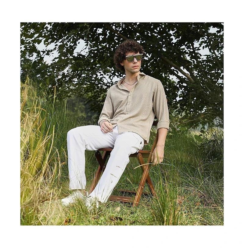 Campus Sutra Men's Pavement Shirt