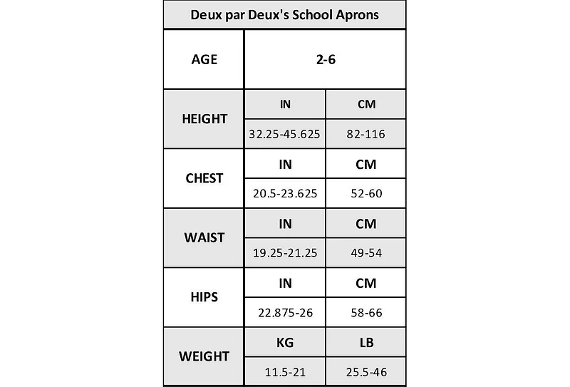 Deux par Deux Boy School Apron Black Dinosaur Print - Toddler|Child