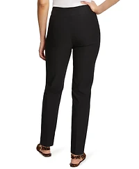 Gloria Vanderbilt Women's Tummy-Control Pull-On Slim Trousers