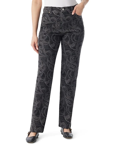 Gloria Vanderbilt Women's Amanda High Rise Straight Jeans