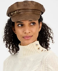 Giani Bernini Distressed Skipper Cap, Macy's Exclusive