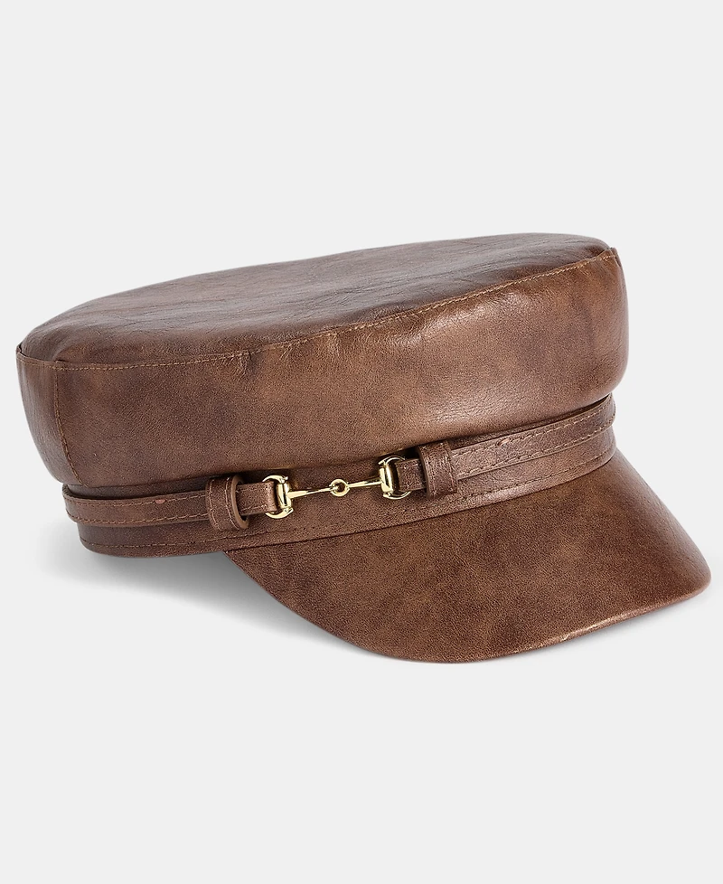 Giani Bernini Distressed Skipper Cap, Macy's Exclusive