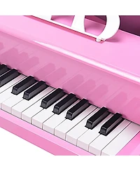 Musical Instrument Toy 30-Key Mini Grand Piano with Bench