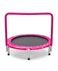 36 Inch Kids Mini Trampoline Rebounder with Full Covered Handrail