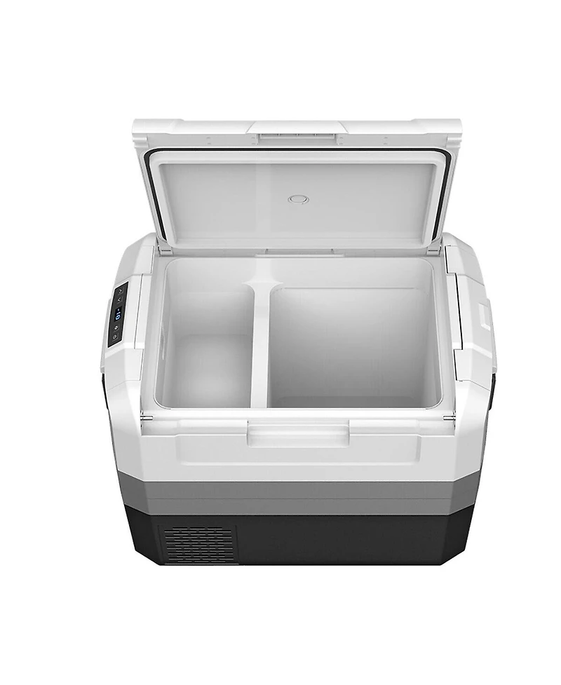 58 Quart Portable Electric Camping and Car Cooler for Food and Drinks