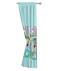 Sunny Side Up Bluey Curtains for Kids Bedroom 4-Piece Drape Set Pack of 2