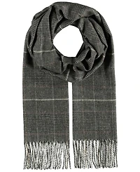 V. Fraas Men's Prince of Wales Plaid Scarf