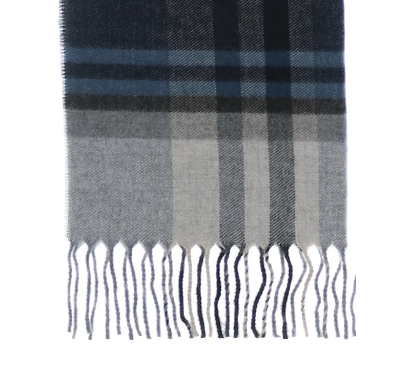 V. Fraas Men's Plaid Scarf