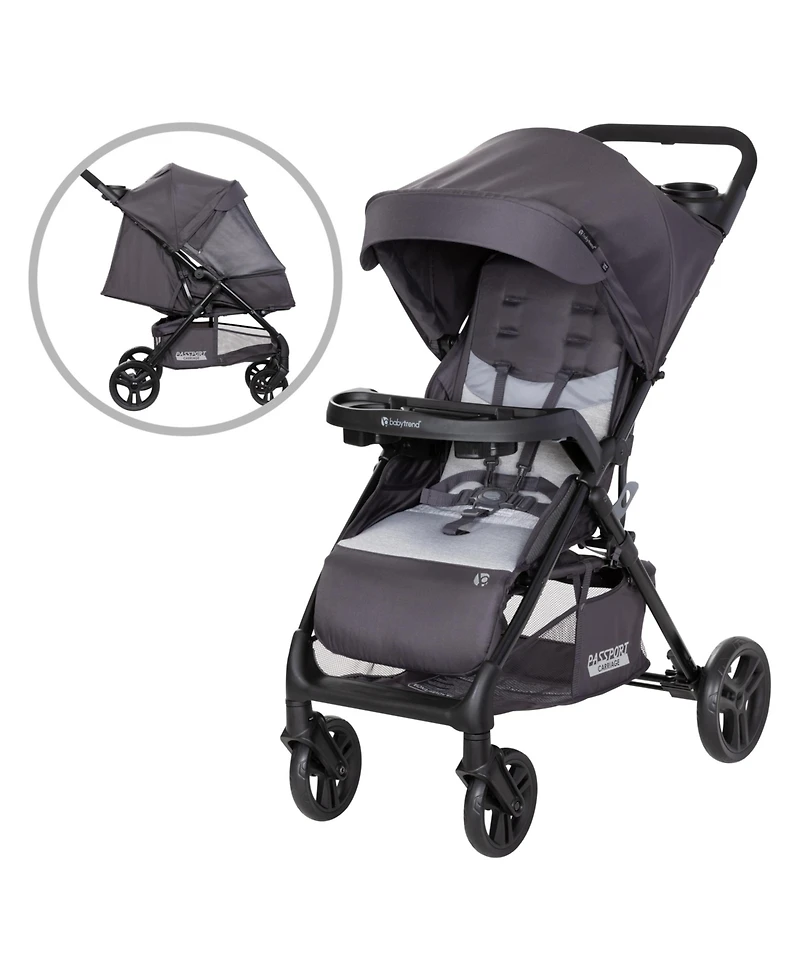 Baby Trend Passport Carriage Stroller - Ultra Black