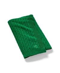 Lauren Ralph Lauren Jamie Cable-Knit Throw, 50" x 60"