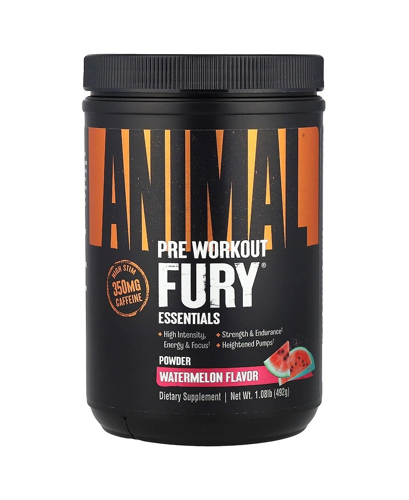 Animal Fury Essentials Pre Workout Watermelon
