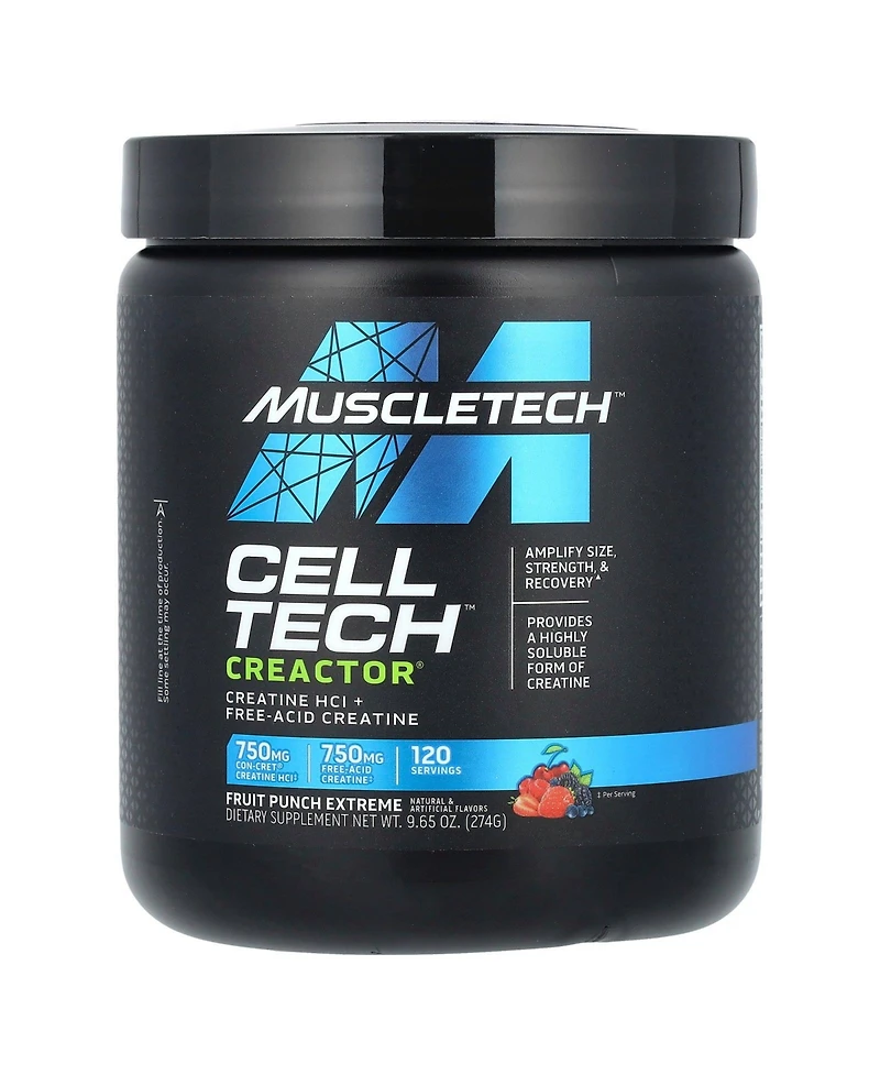 MuscleTech Cell-Tech Creactor Fruit Punch Extreme