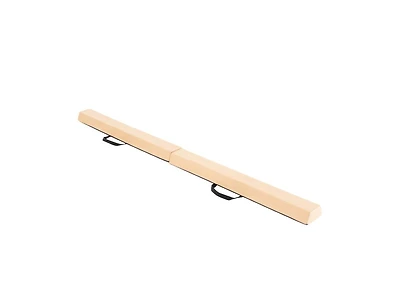7 Feet Folding Balance Beam with Removable Suede Cover and Non-Slip Bottom