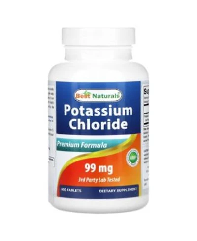 Best Naturals Potassium Chloride 99 Mg 400 Tablets