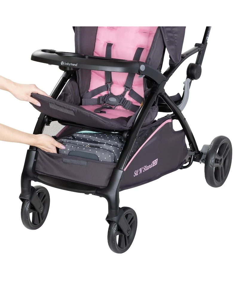 Baby Trend Baby Sit N' Stand 2.0 - Simply Grey