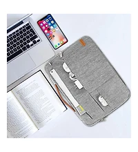 Acer 17-17.3 inch Laptop Sleeve Bag, Slim Shockproof Handbag Carrying Case, Notebook Computer Cover Fit for Acer Asus Dell Hp Grey