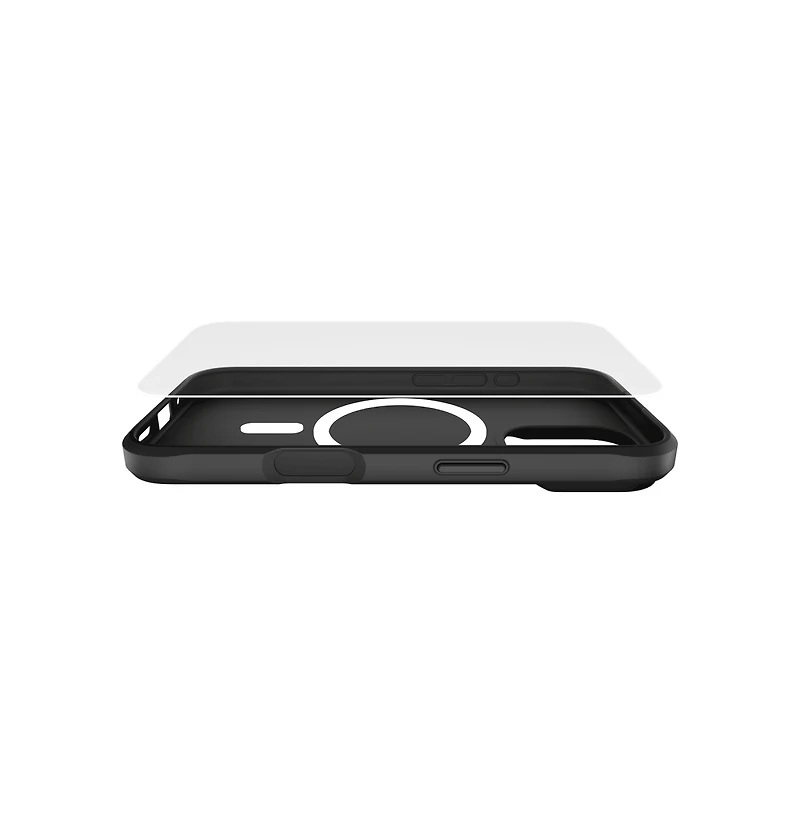 Case-Mate Protection Pack Tough MagSafe Case and Glass Screen Protector for Apple iPhone 16-Clear