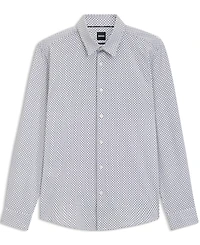 Boss by Hugo Men's Cotton Blend Slim-Fit Dress Shirt