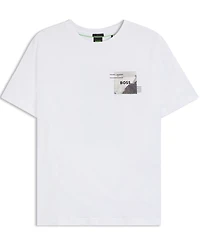 Boss by Hugo Men's Decorative Reflective Relaxed-Fit T-Shirt