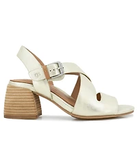 Gentle Souls Women's Mela Block Heel Dress Sandals