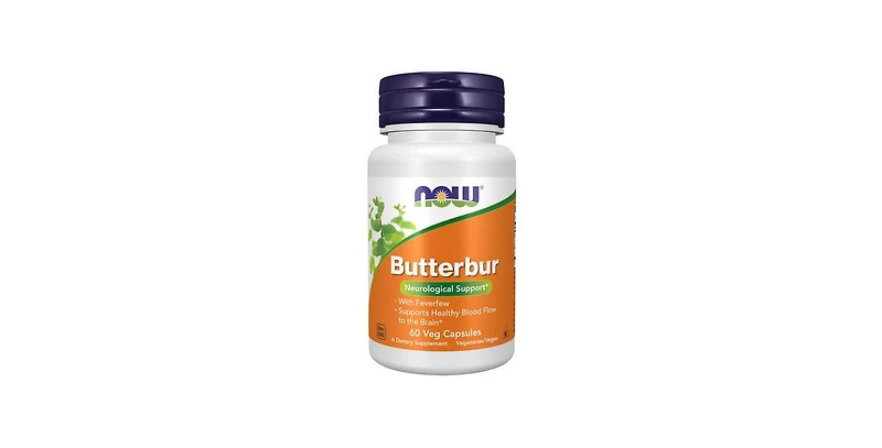 Now Foods Butterbur ,75 mg ,60 Veg Caps