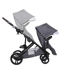 Baby Trend Baby Second Seat for Morph Single to Double Stroller - Dash Grey