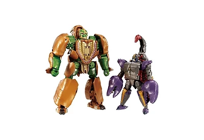 Transformers Bwvs-02 Rhinox and Scorponok Two-Pack Premium Finish | Transformers: Beast Wars