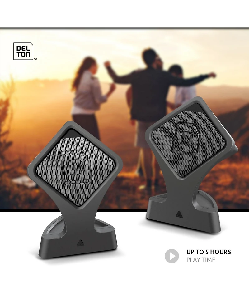 Delton Twin Bluetooth Speakers (Dlspkrtw)