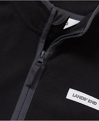 Lands' End Girls Fleece Full Zip Jacket