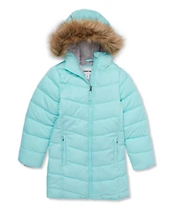 Lands' End Girls Fleece Lined Parka