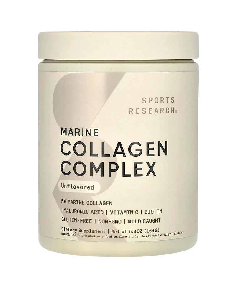Sports Research Marine Collagen Complex Unflavored