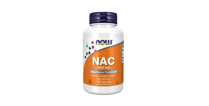 Now Foods Nac-Acetyl Cysteine (Nac) ,600 mg ,100 Caps